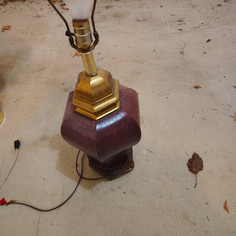 Side table lamp